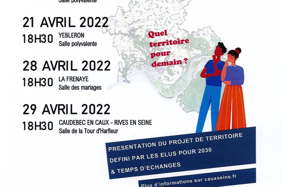 affiche réunions publiques PLUi